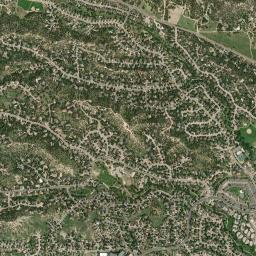 300 Silver Spring Court Colorado Springs CO Satellite Map