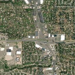 1376 E Woodmen Rd Colorado Springs Satellite Map