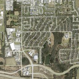 1451-1477 East 24th Street Lawrence KS Satellite Map