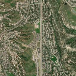 1612 Vindicator Drive, Colorado Springs, CO Satellite Map