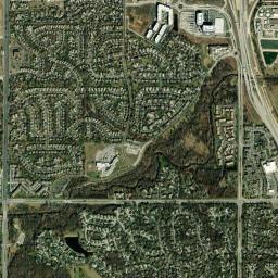 11604 Flint St Overland Park KS Satellite Map