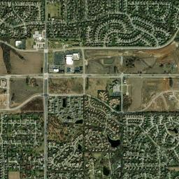 13109 Alhambra St Leawood KS Satellite Map