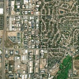 1387 Nokomis Drive Colorado Springs CO Satellite Map