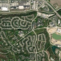 16653-16657 Chesterfield Manor Drive Chesterfield MO Satellite Map