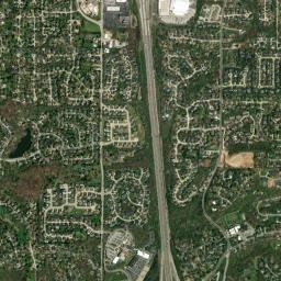 12803 Pelham Estates Drive, Des Peres, MO Satellite Map