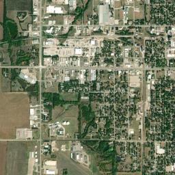 619 Washington McPherson KS Satellite Map