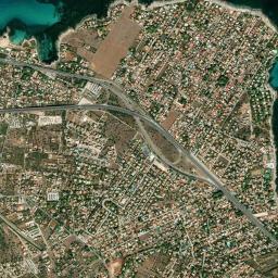 Mappa catastale e vista satellitare Carini (B780)