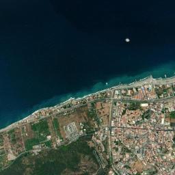 Mappa catastale e vista satellitare Brolo (B198)
