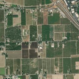 Modesto California  Satellite Map