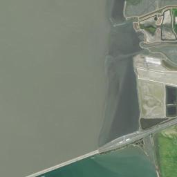 San Mateo Bridge, Hayward, CA 94545,, Satellite Map