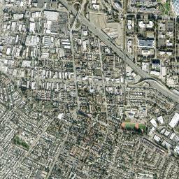 2546 Alvin St Mountain View CA Satellite Map