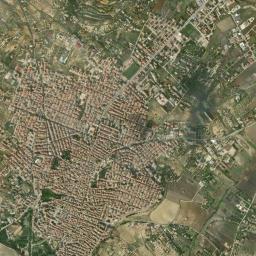 Mappa catastale e vista satellitare Barrafranca (A676)