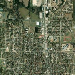 1018 West Oak Avenue Arkansas City Satellite Map