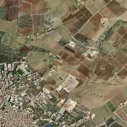 Mappa catastale e vista satellitare Santa Croce Camerina (I178)