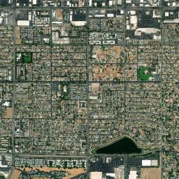 355-393 W Shaw Ave Clovis CA Satellite Map