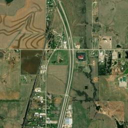 4296 Pleasant View Rd Ponca City OK Satellite Map