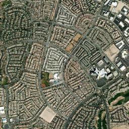 729 N Town Center Dr Las Vegas NV Satellite Map