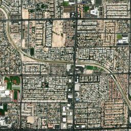 4421-4521 E Van Buren Ave Las Vegas Satellite Map