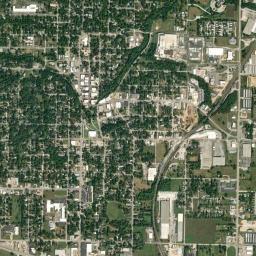 200-298 West Franklin Street Siloam Springs AR Satellite Map