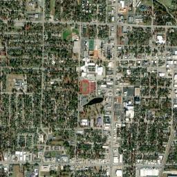 640 South Thompson Street Springdale AR Satellite Map