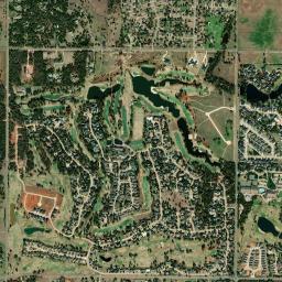 705 Country Club Dr Edmond OK Satellite Map