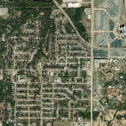 2201-2299 Northeast 52nd Street Oklahoma City OK Satellite Map