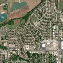 5699 Southeast 3rd Street Midwest City OK Satellite Map
