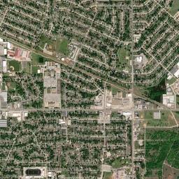 1121 Felix Place Midwest City OK Satellite Map