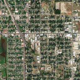 821 SE 26th St Oklahoma City Oklahoma Satellite Map