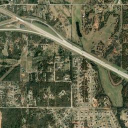 7212 Sapphire Ln Oklahoma City OK Satellite Map