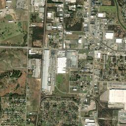 100-118 Lynn Drive, Arkoma, OK Satellite Map