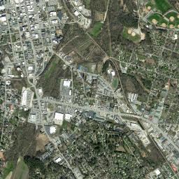 2nd Avenue East, Hendersonville, NC Satellite Map