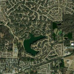 1653 Wood Mills Drive, Cordova, TN 38016 Satellite Map