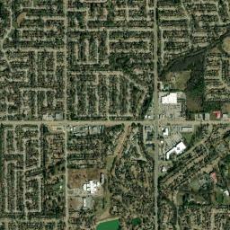 6576 Chesapeake Drive Memphis TN Satellite Map