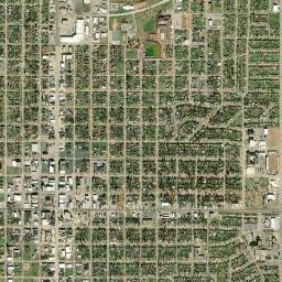 1201-1227 East Broadway Street Altus Satellite Map