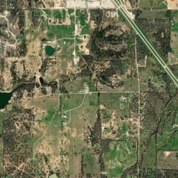 U.S. 287, Caddo-LBJ National Grasslands, Decatur, TX Satellite Map