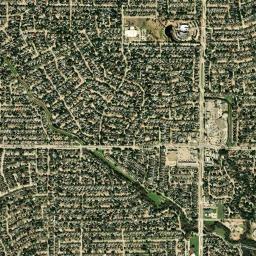 6813-6865 Creekside Ln Plano TX Satellite Map