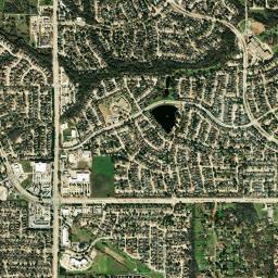 1929 Shenandoah Lane, Flower Mound, TX Satellite Map