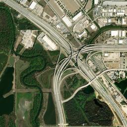 Stemmons Freeway, Carrollton, TX Satellite Map