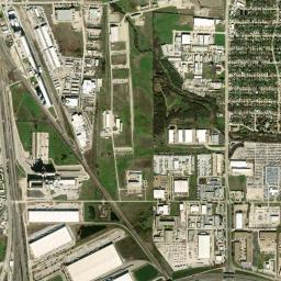 1613-1617 Gill Street, Blue Mound, TX Satellite Map