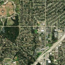 3118-3198 East Perryton Drive Dallas TX Satellite Map