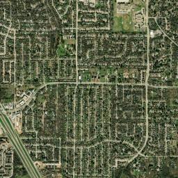 6445 Big Springs Drive, Arlington, TX Satellite Map