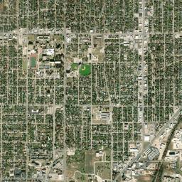 1900-1998 Over Street Abilene TX Satellite Map