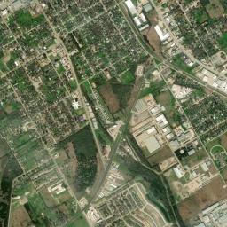 1116 South Carlton Street, Ennis, TX  Satellite Map