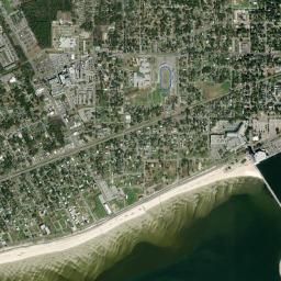 4085 West Beach Boulevard Gulfport MS Satellite Map