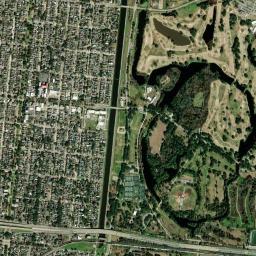 New orleans Botanical Gardens Satellite Map