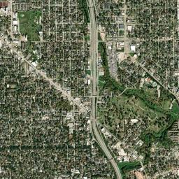 4610 North Main Street Houston TX Satellite Map