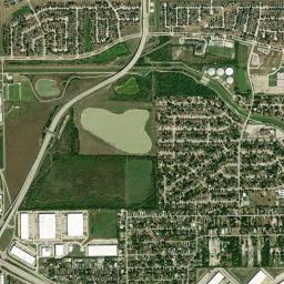 6705 Loma Vista Street Houston TX Satellite Map