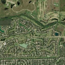 Country Place Boulevard Pearland TX Satellite Map