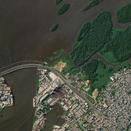 Vue satellite Makepe BM Douala